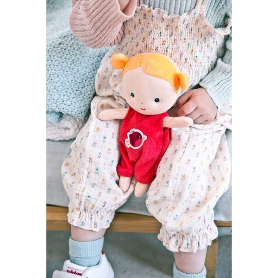 Baby Agatha Doll with Bed