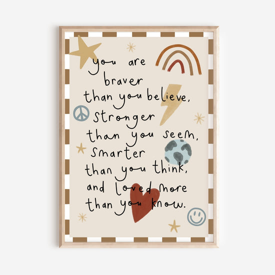 Stronger Than You Think A3 Print