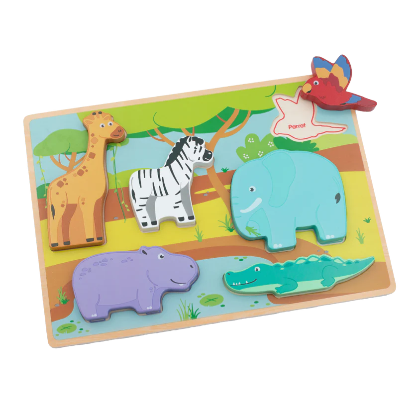 Safari Chunky Wooden Puzzle