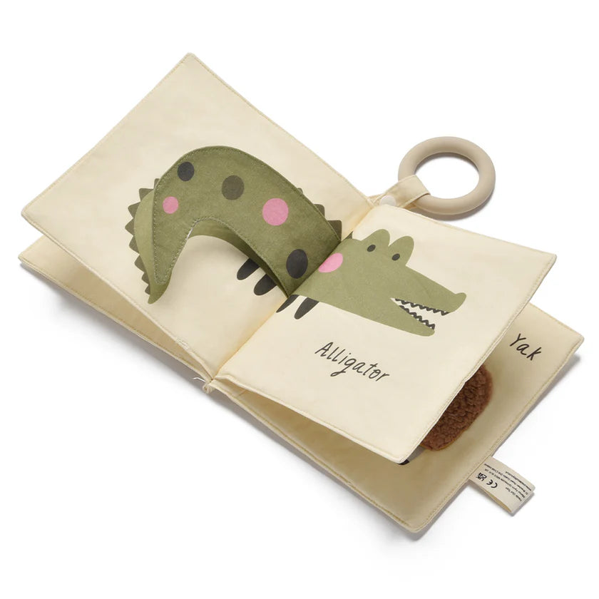Baby’s First Soft Cloth Book - Safari
