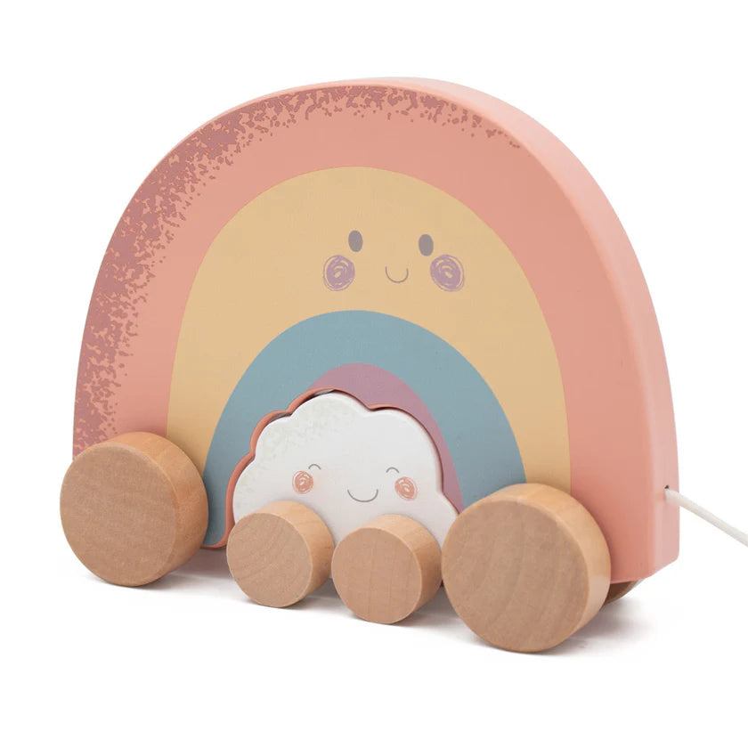 Pull Along Rainbow and Cloud Friends