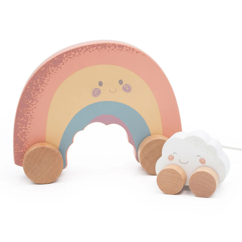 Pull Along Rainbow and Cloud Friends