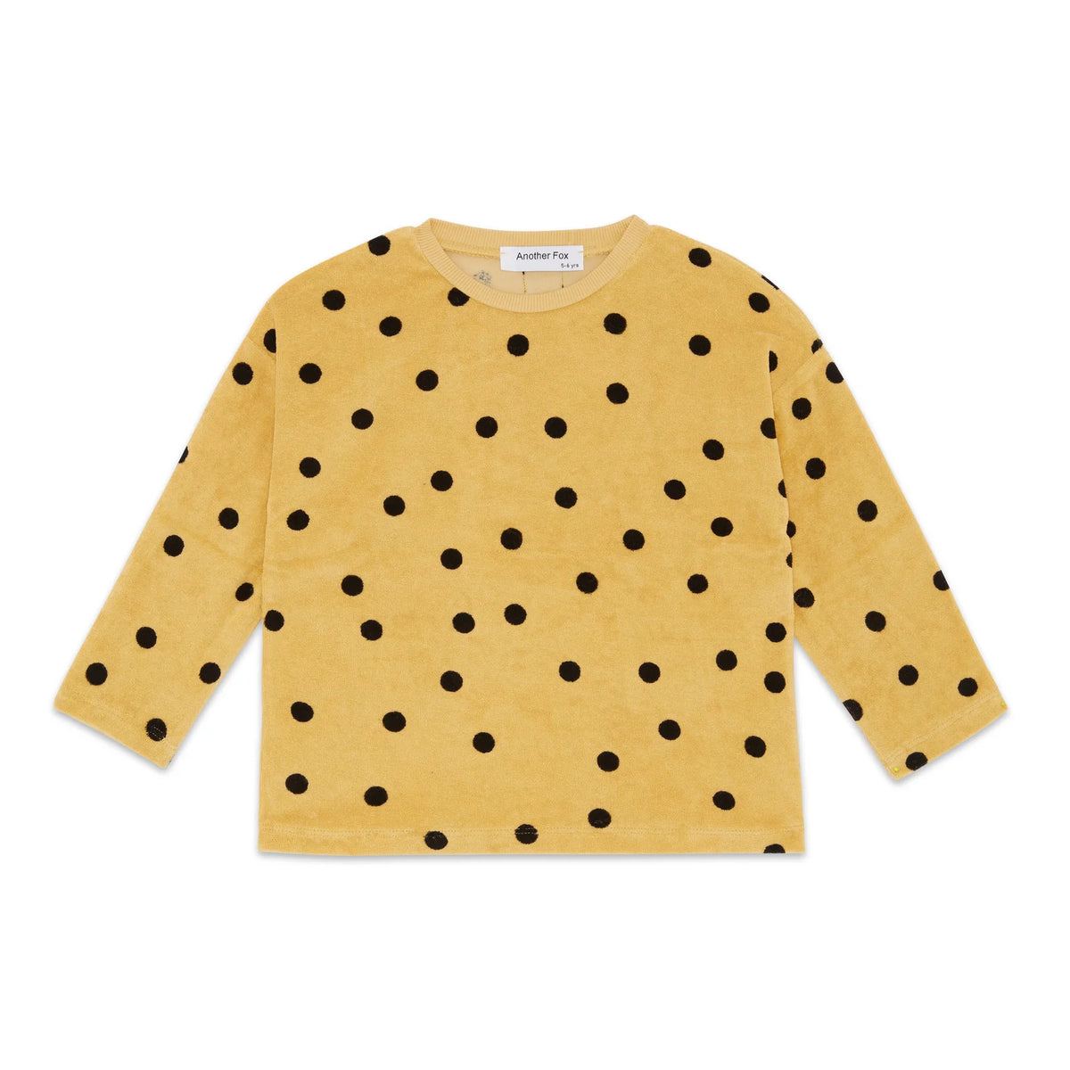 Camel Spot Terry Long Sleeve Kids Top - Another Fox