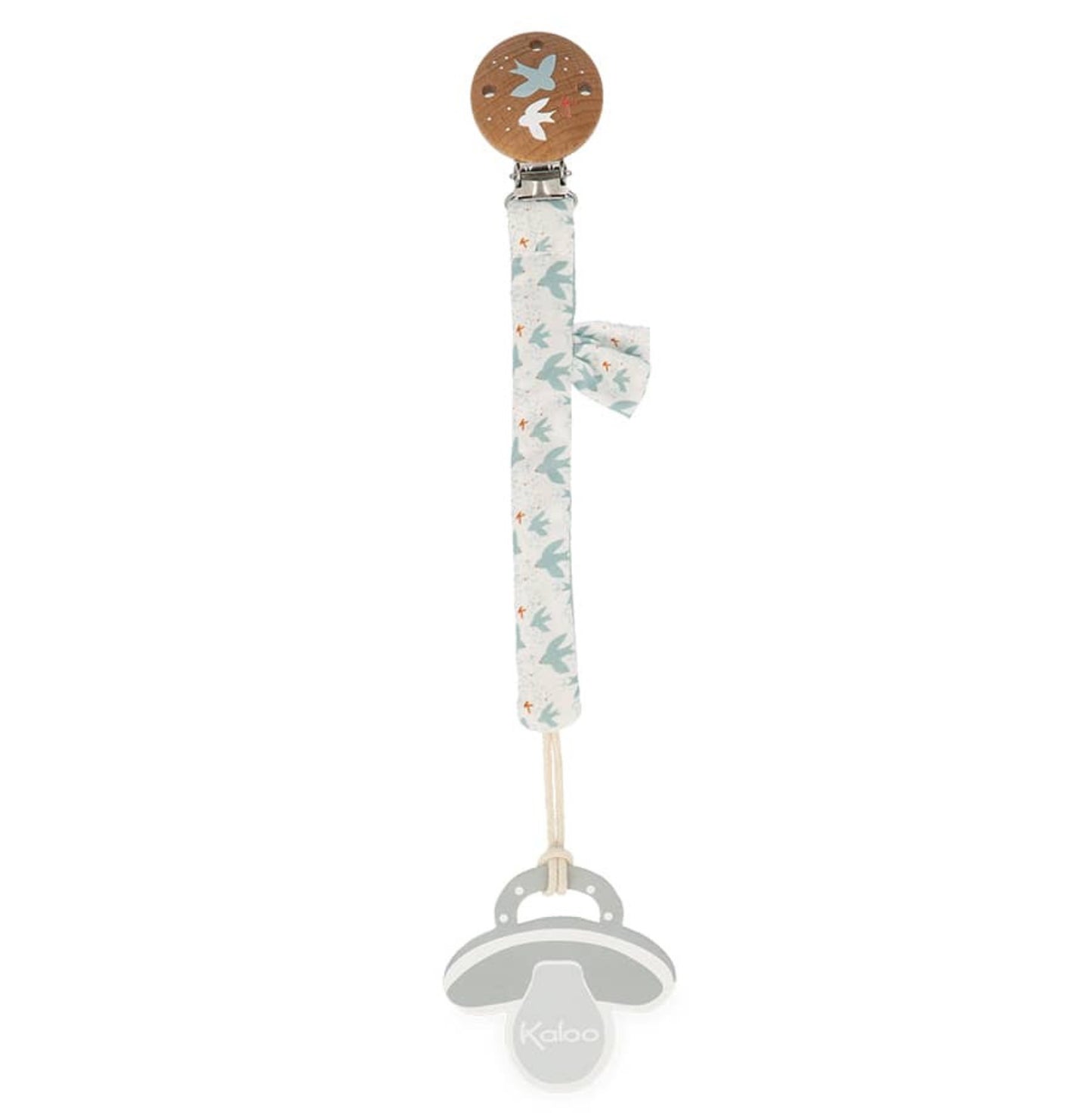 Kaloo Dove Print Dummy Clip