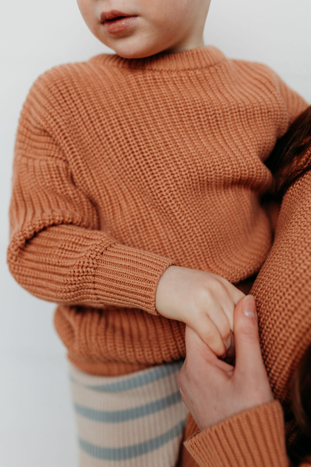 Terracotta Aspen Jumper | Hunter and Rose