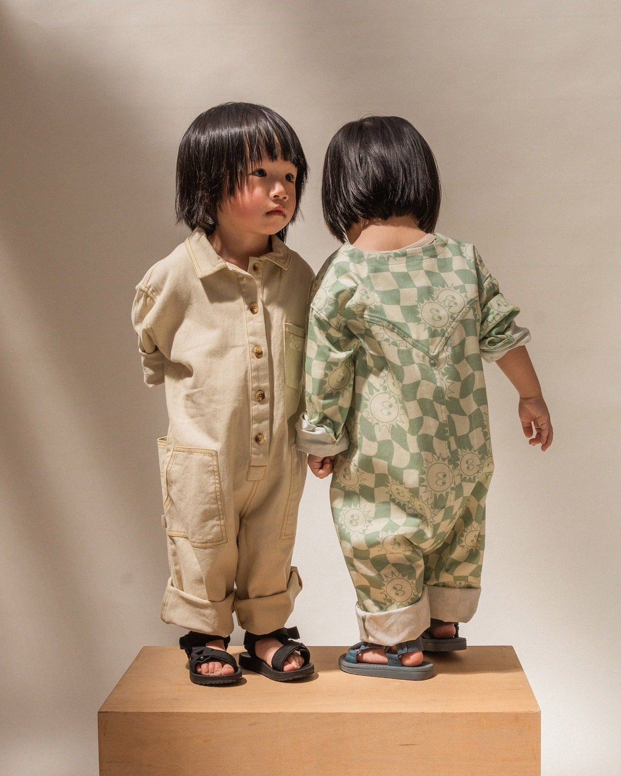 Claude & Co Check Sunshine Overalls | Claude & Co
