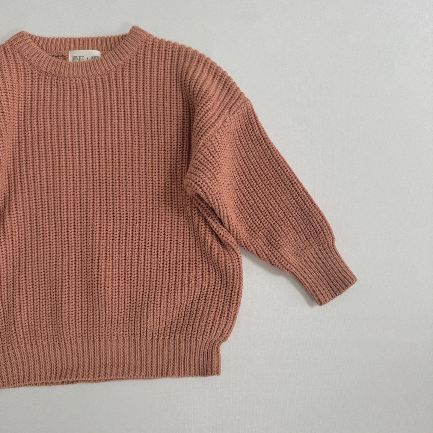 Terracotta Aspen Jumper | Hunter and Rose