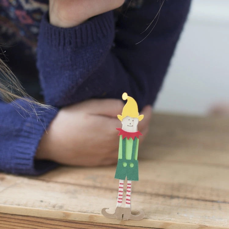 Elf Peg Doll