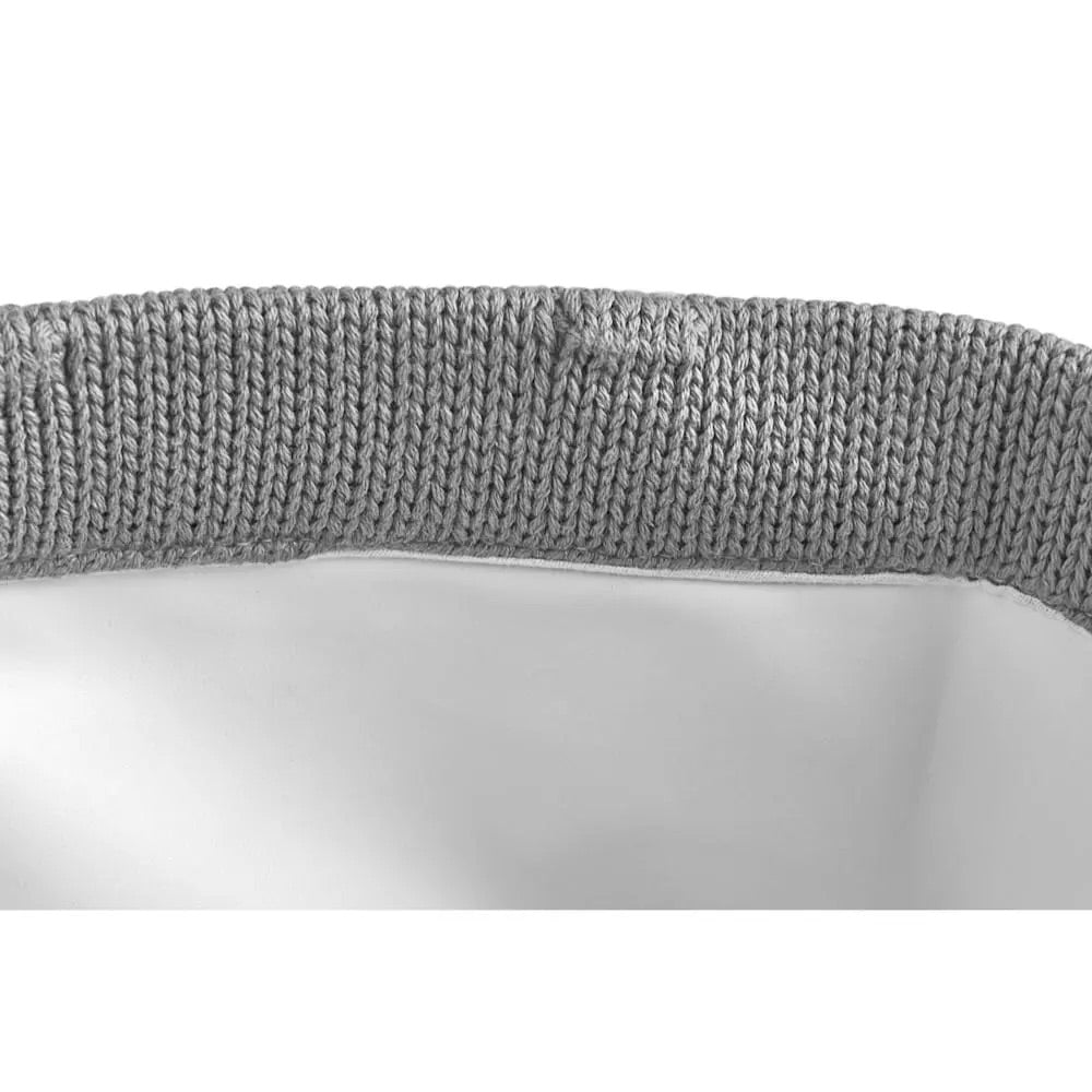 Meyco Small Knitted Grey Dresser Changing Basket