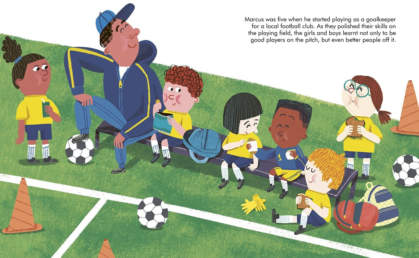Little People Big Dreams, Marcus Rashford, Books about inspirational people, children’s books, birthday gifts, football, football books for children, Nottinghamshire Stockist, Nottinghamshire independent children’s store, sustainable, midlands baby shop