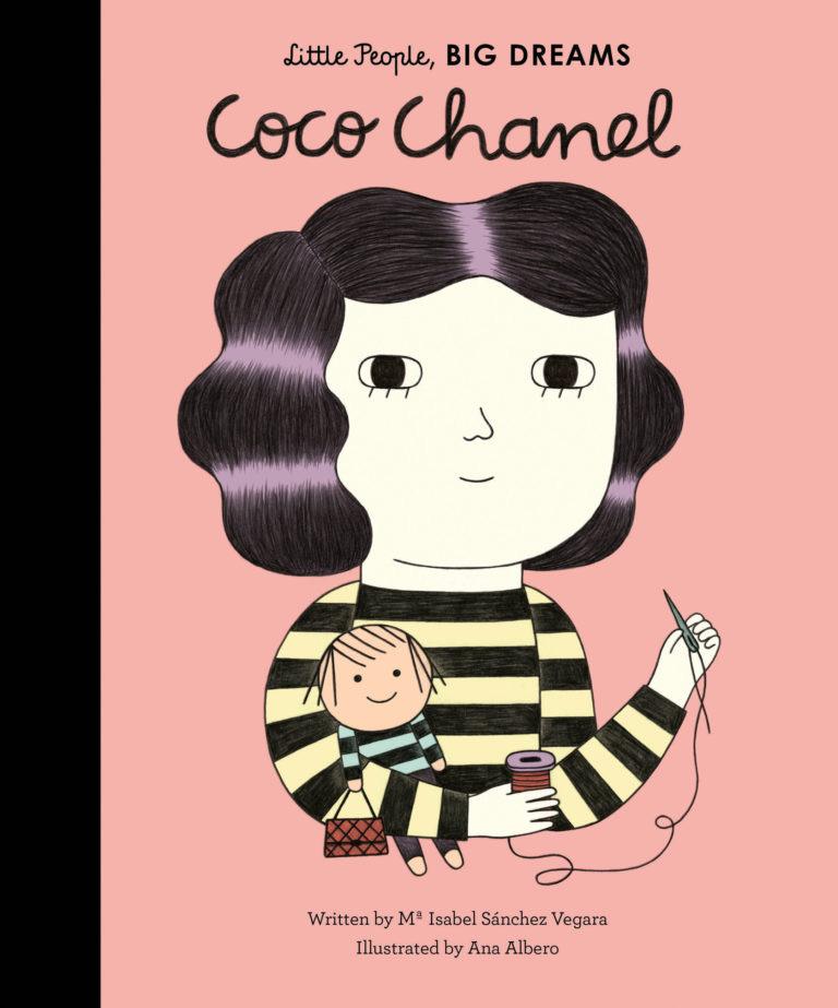 Little People Big Dreams, Coco Chanel, Book & Doll Gift Set, Books about inspirational people, Children’s book. Hardback book, Coco Chanel book, Nottinghamshire Stockist, birthday gift, educational books, independent kids brand