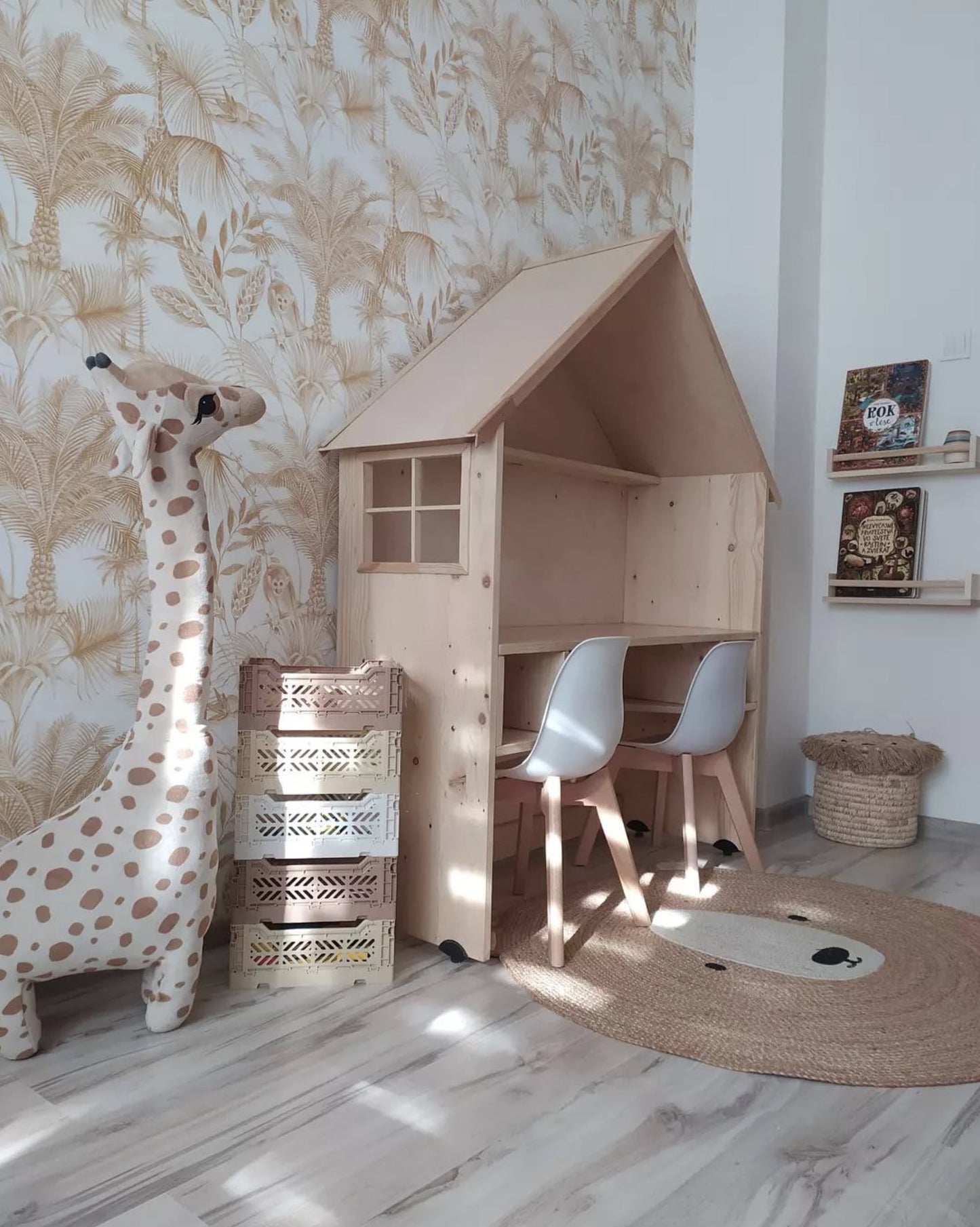 Aykasa Folding Crate, Mini, Coconut Milk, home storage, nursery storage, playroom storage, Nottinghamshire children’s store, sustainable
