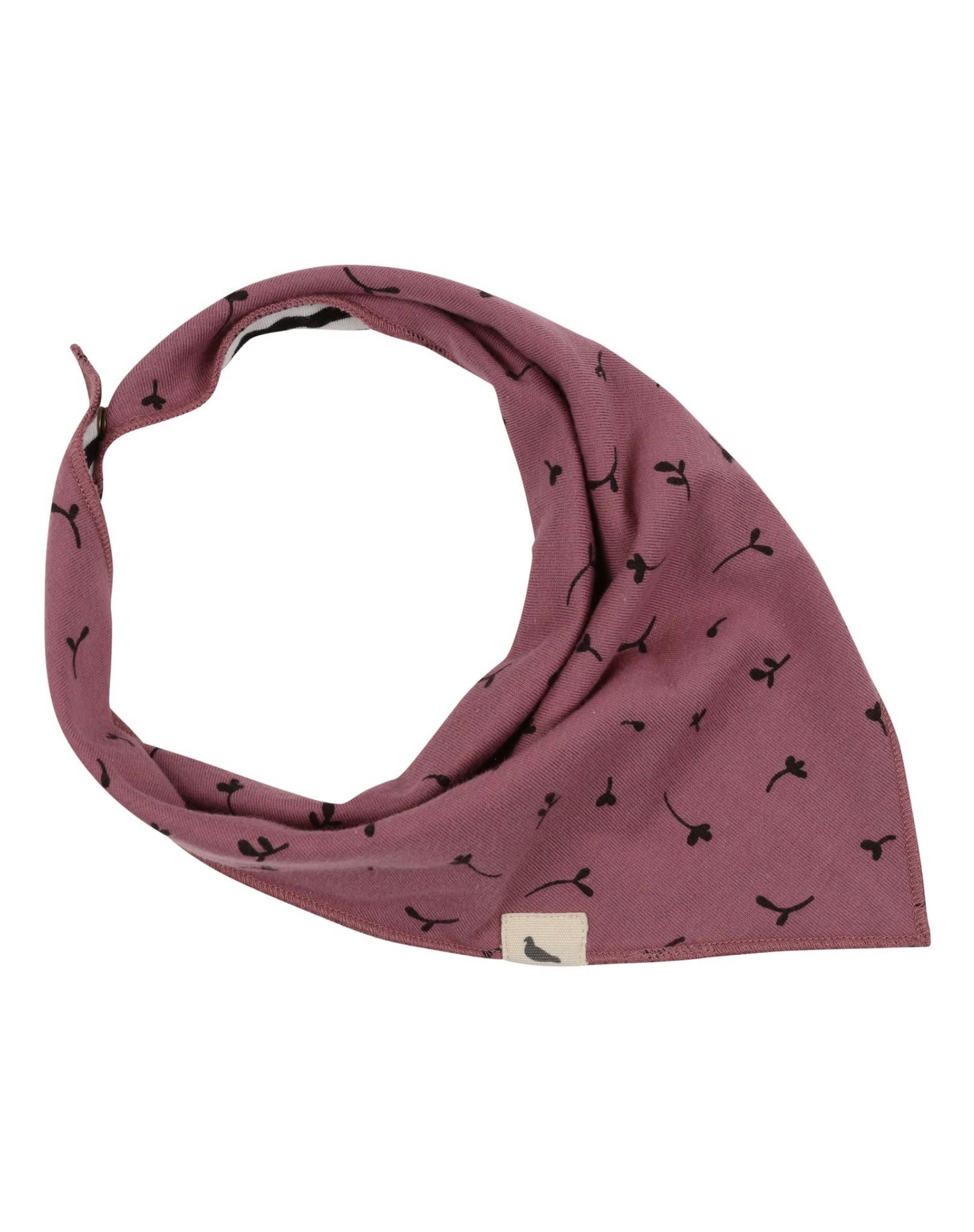 Turtledove, Seedling Print Bib, baby bib, dribble bib, bibs for babies, bandana bib, Nottinghamshire stockist, independent kids brands, children’s clothing store