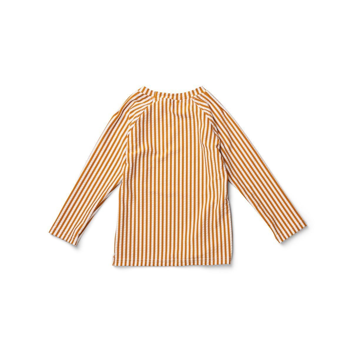 Liewood, Noah Mustard Stripe Seersucker Swim Tee, Swim Tee, Nottingham Kids Shop