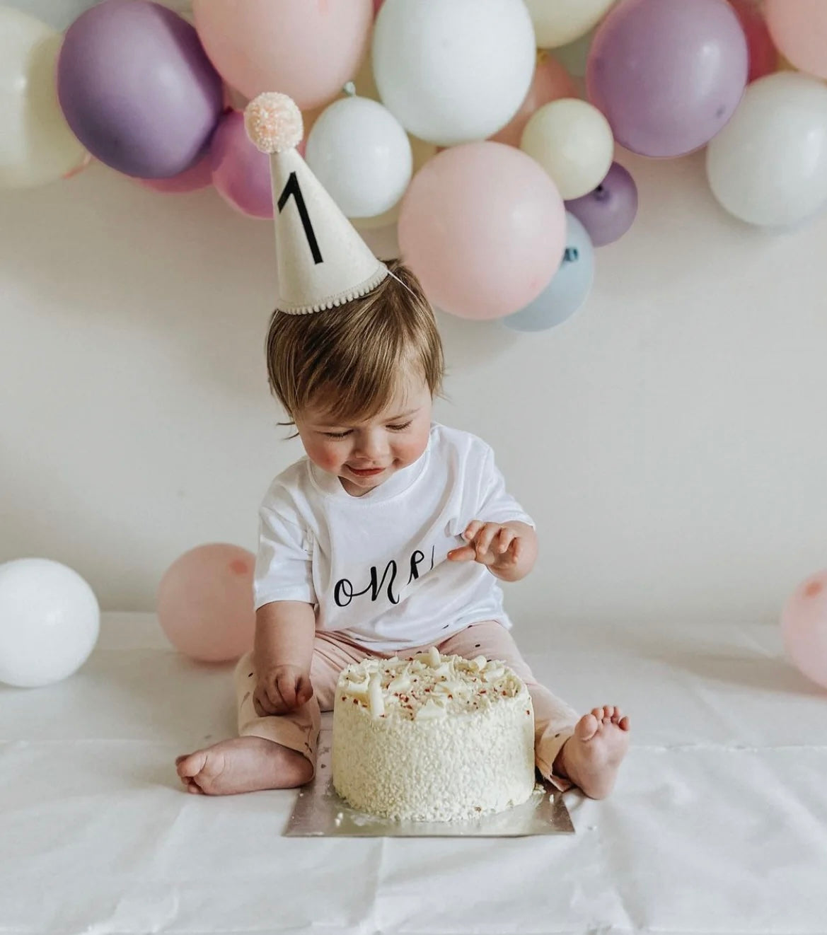 Rose and Guy Milestone T-Shirt-Age One is available in store and online from Nottinghamshire Children’s Store Alf & Co