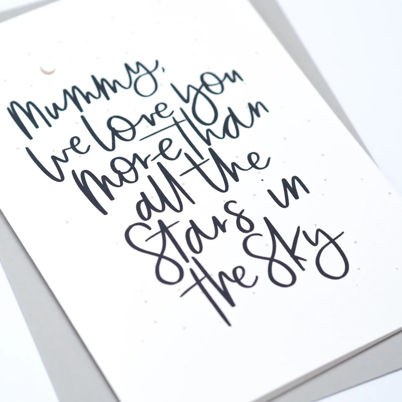 More Than The Stars Mummy Card