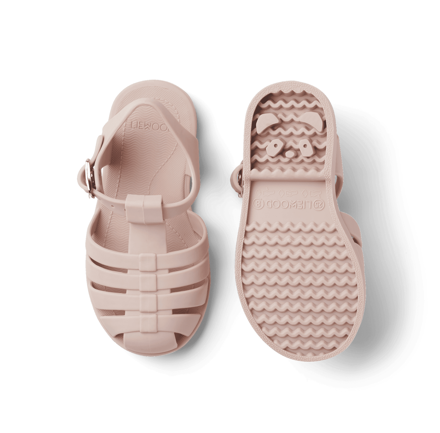 Liewood Kids Bre Sandals in Rose, Jelly Shoes, Kids Sandals, Beach Sandals, Nottingham Liewood Stockist, Kids Shop, Liewood Jelly Sandals
