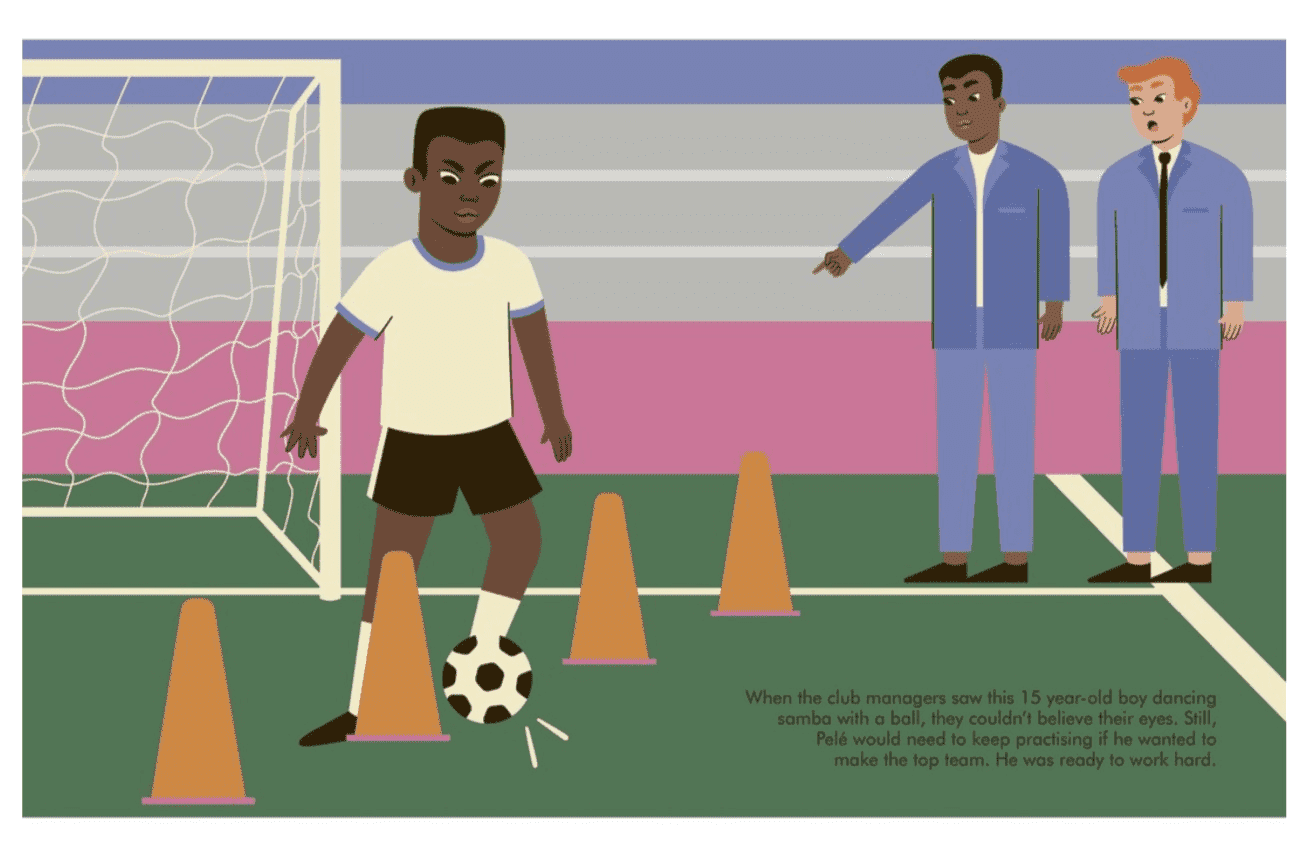 Little People Big Dreams, Pelé, Children’s books, Birthday gift, independent children’s store, sports books for children,