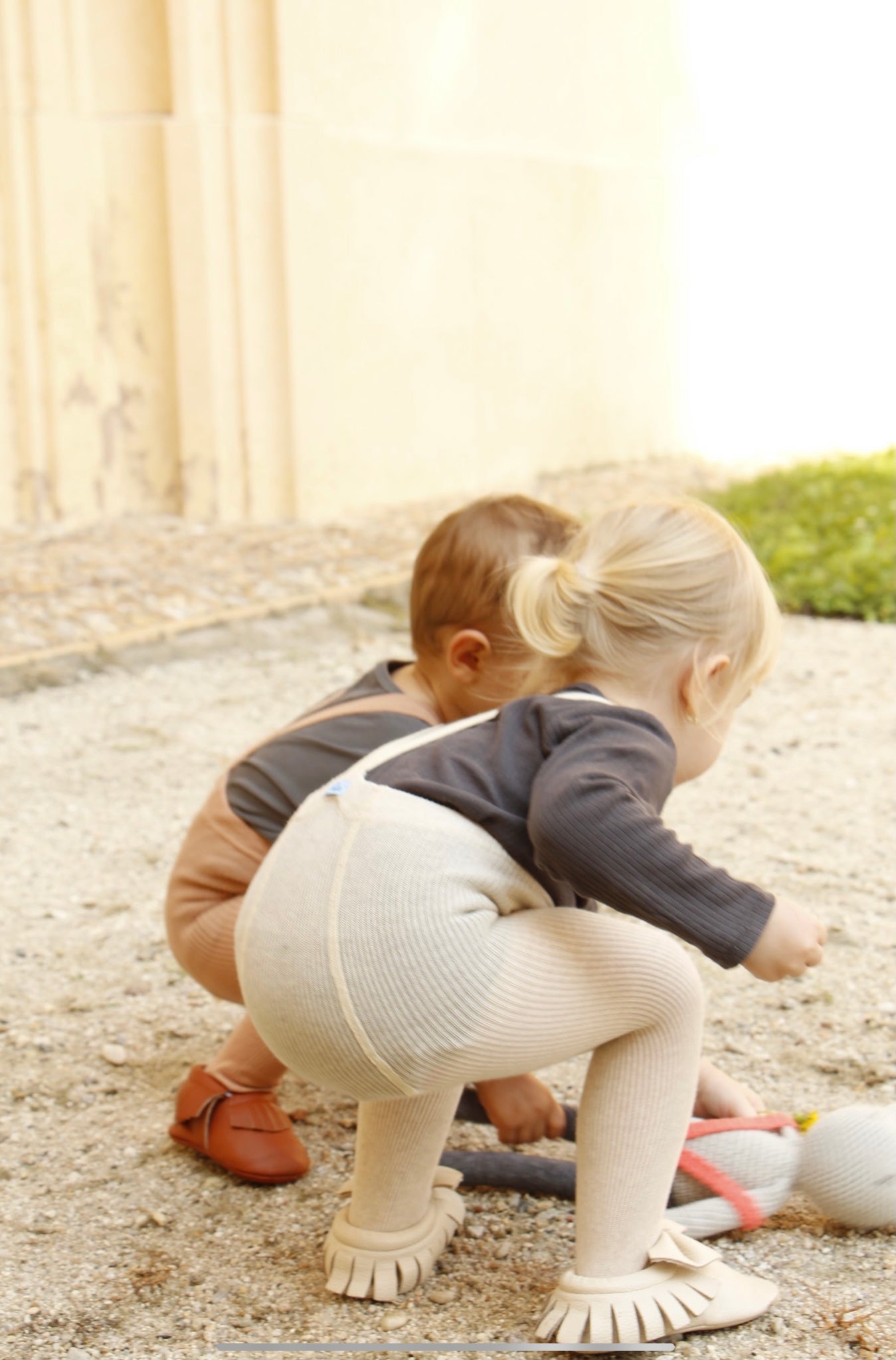 Silly Silas, Footed Tights with Braces, Cream Blend, baby tights, children’s tights, Silly Silas Stockist, midlands baby store, independent kids brands, sustainable kids clothing