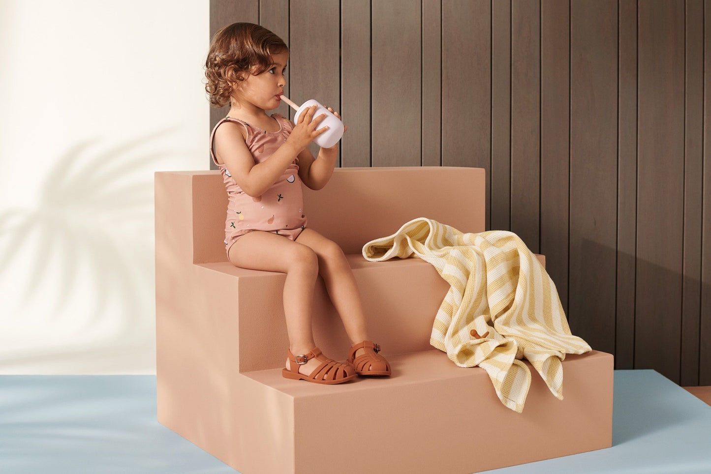 Liewood Kids Bre Sandals in Mustard, Nottinghamshire Kids Shop, Kids Shoes, Jelly Sandals, Liewood Stockist, Midlands Baby Shop, Liewood Jelly Sandals