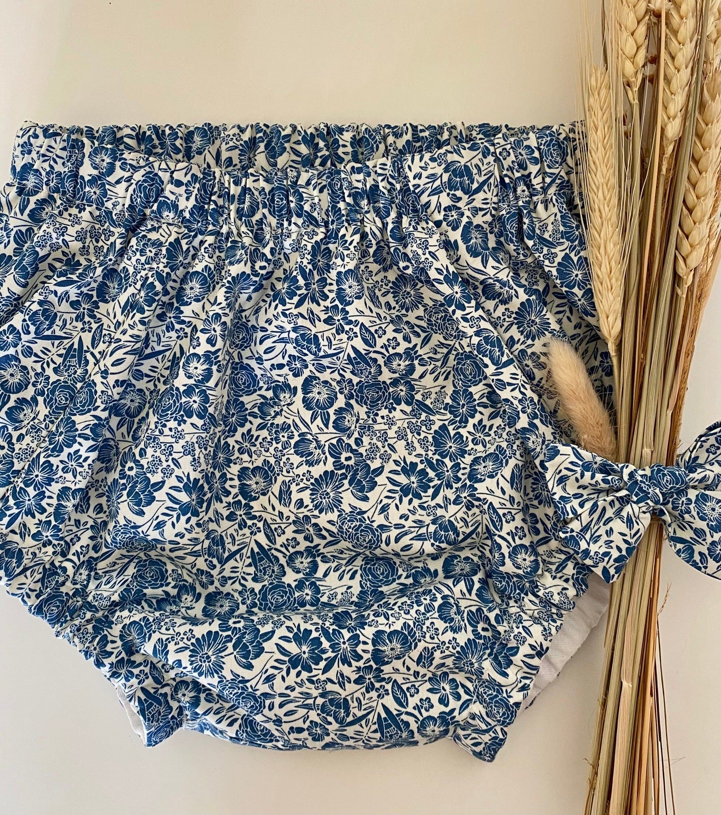 Cotton Bloomer and Bow set- Winter Floral Bloomers are available in store and online from Alf & Co