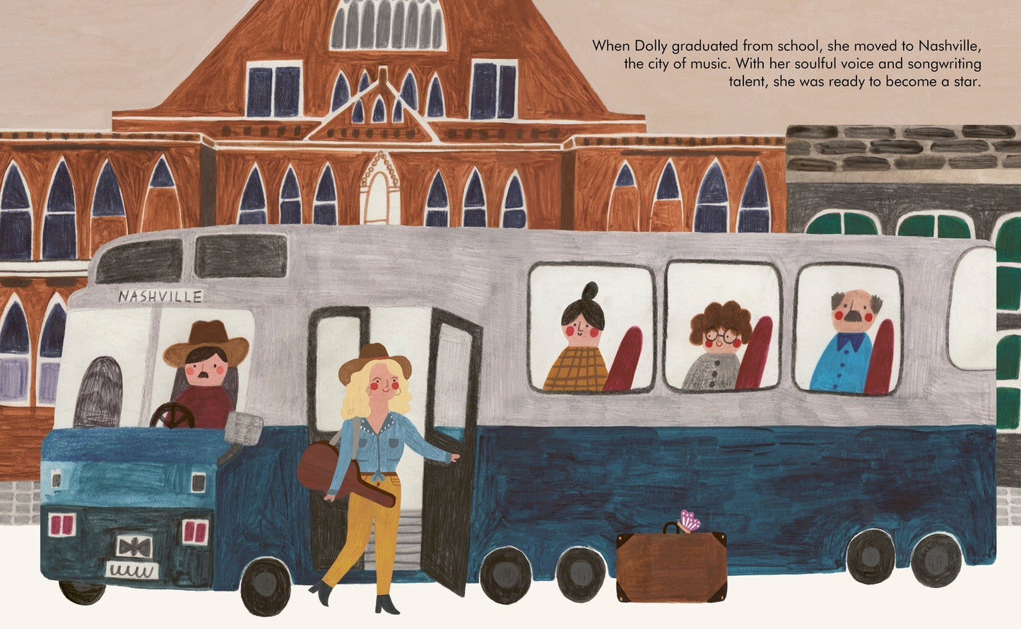 Little People Big Dreams, Dolly Parton, Books about inspirational people, Children’s books, Hardback children’s books, Nottinghamshire Stockist, independent kids brands, educational children’s books, midlands baby shop