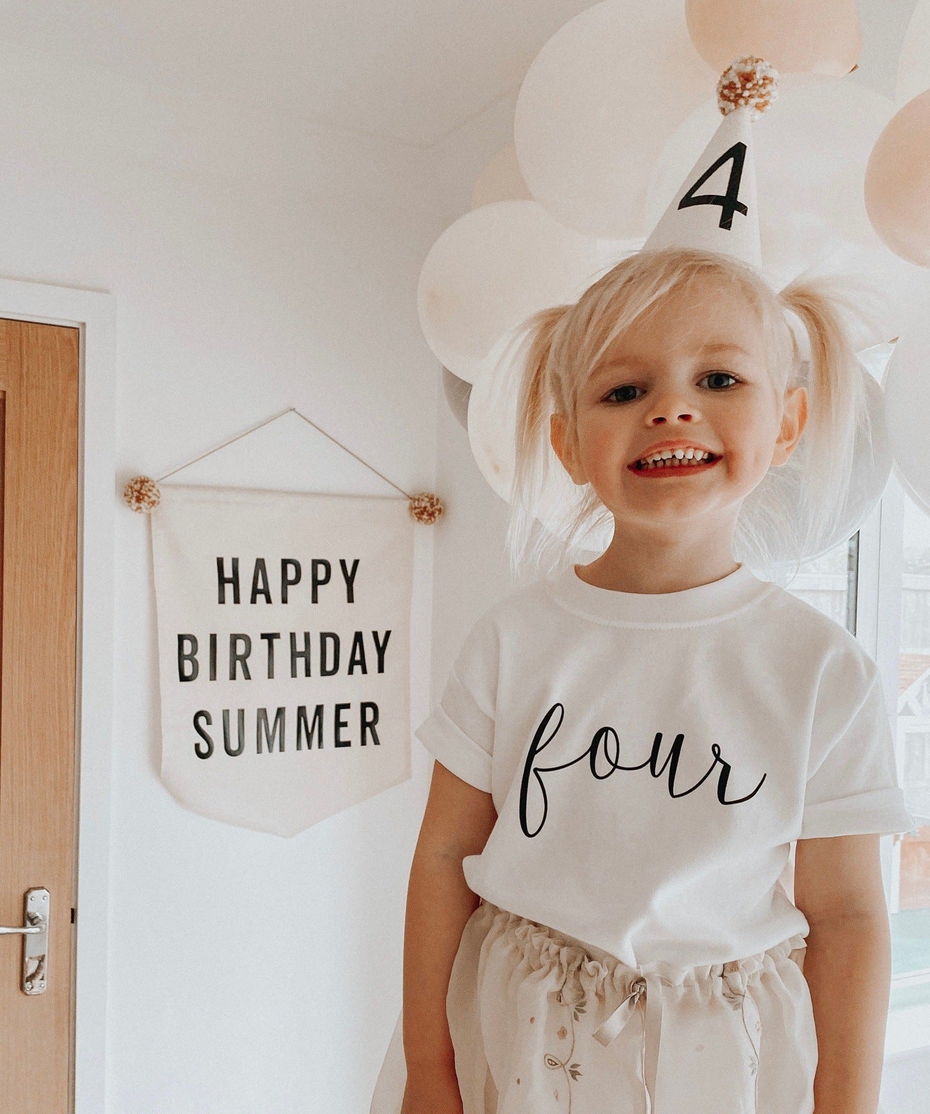 Alf & Co is a midlands based children’s store and they are stockist of the Rose & Guy Milestone Birthday T-Shirt-Age Four