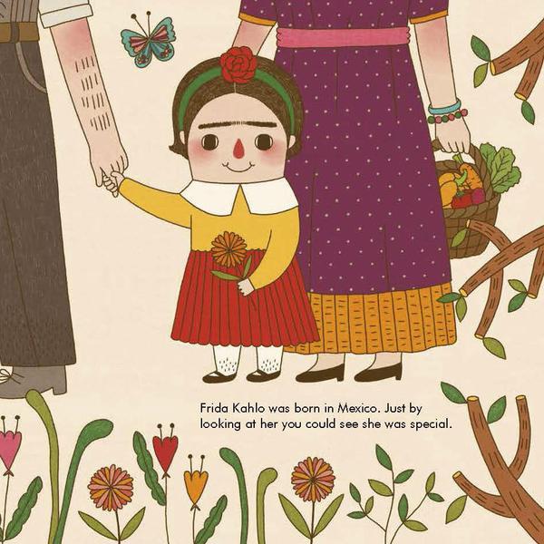 Little People Big Dreams, Frida Khalo, Book & Doll Gift Set, Books about inspirational people, Children’s books, hardback children’s books, birthday gift, Little People Big Dreams Stockist, Nottinghamshire independent kids store, educational children’s books