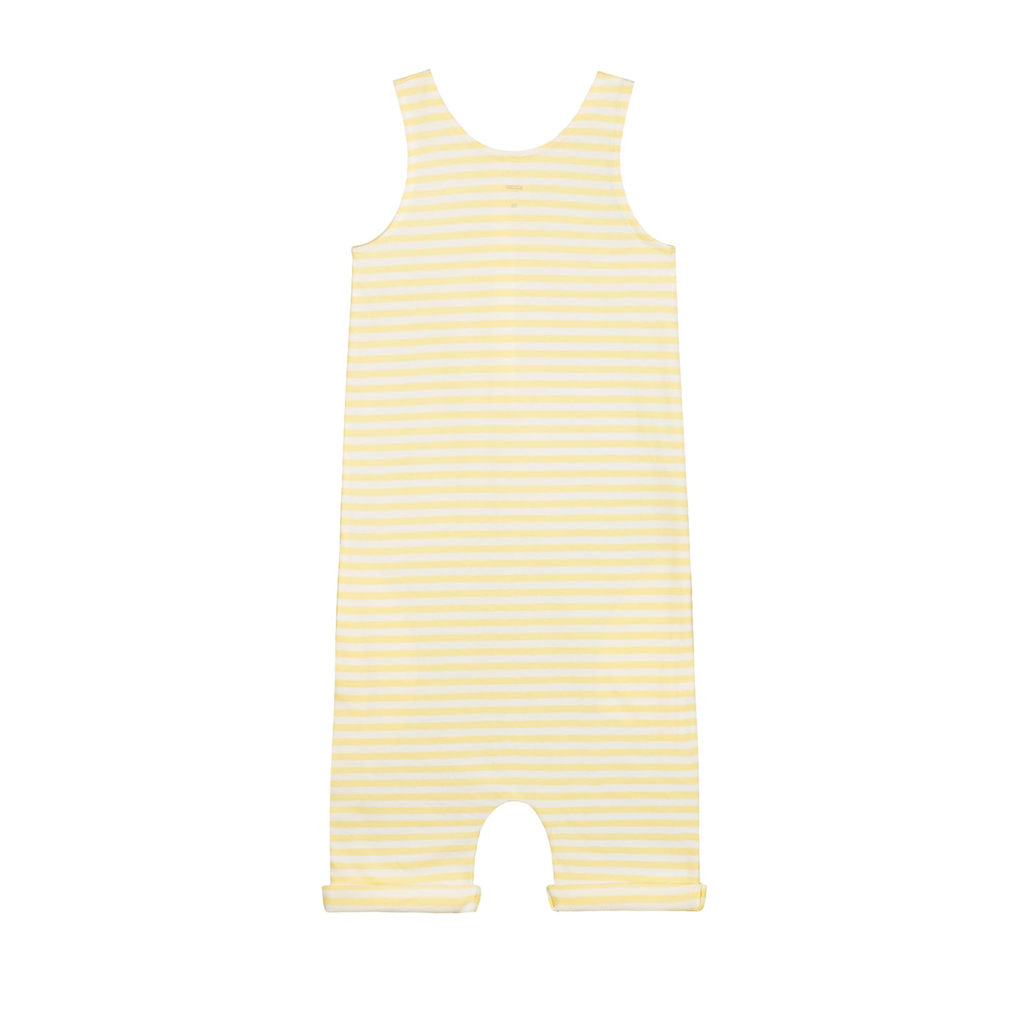 Gray Label, Sleeveless Tank Suit, Mellow Yellow/Off White Stripe, Children’s clothing, sustainable children’s clothes, Nottinghamshire stockist, Gray Labell Stockist, midlands children’s store
