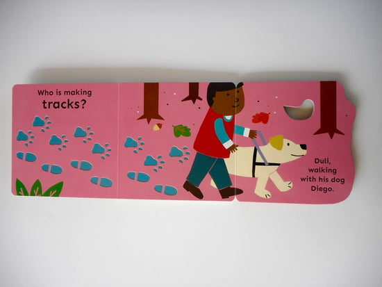 Making Tracks Park, Children’s book, Board Book, Baby Book, Book with Flaps, Nottinghamshire stockist, interactive books for children, midlands baby store, independent kids brand 