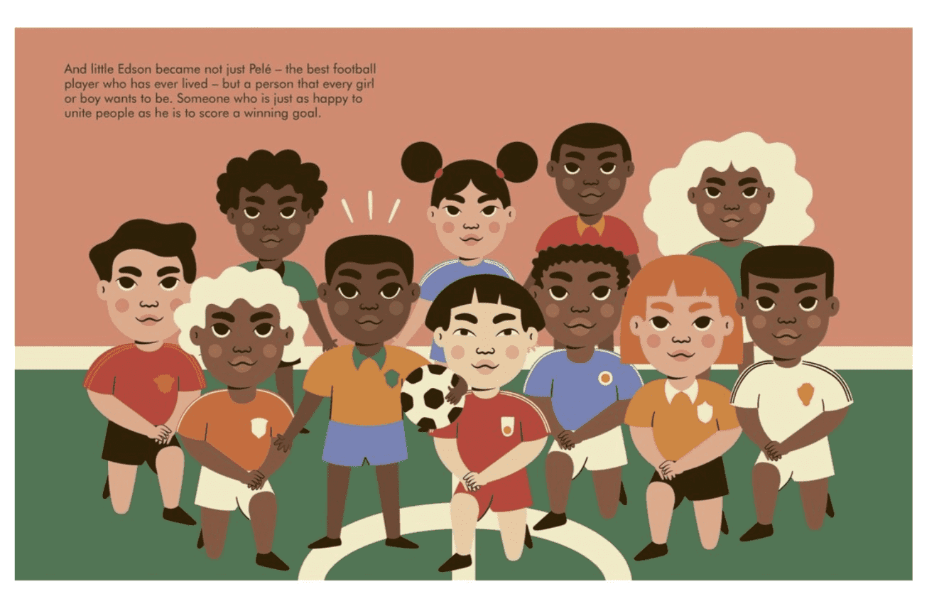 Little People Big Dreams, Pelé, Children’s books, independent kids brand, sustainable children’s shop