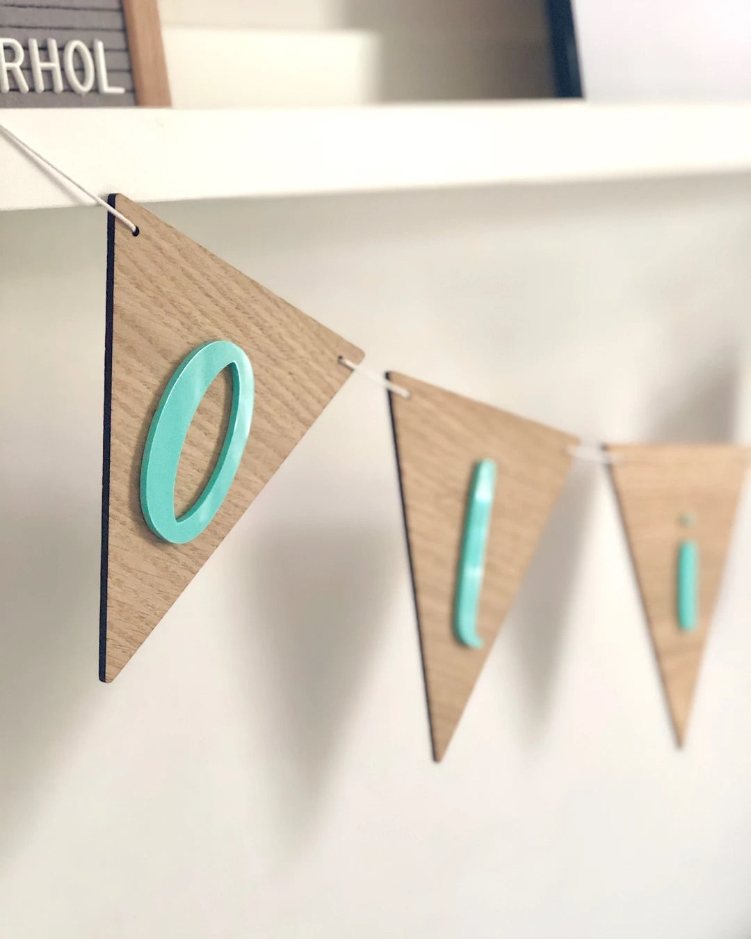 wooden baby banner, newborn gift ideas, Nottinghams Kids Shop, Midlands Baby Shop, Personalised Gift, Nursery Decor, personalised baby gift, unique baby girl gifts