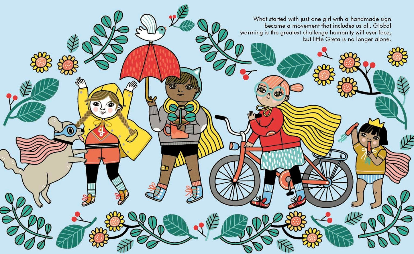 Little People Big Dreams, Greta Thunberg, children’s book, hardback, Greta Thunberg book, books about inspirational people, Nottinghamshire children’s shop, independent kids brand