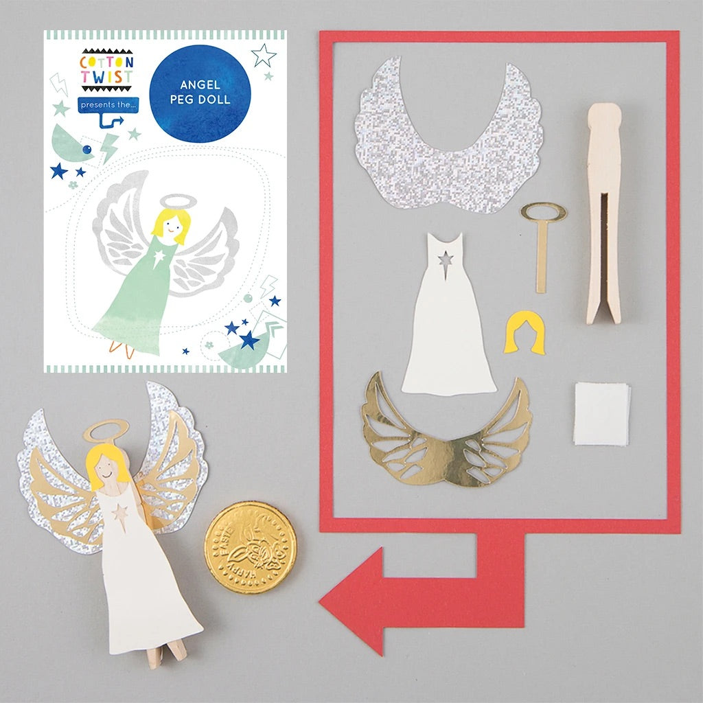 Angel Peg Doll