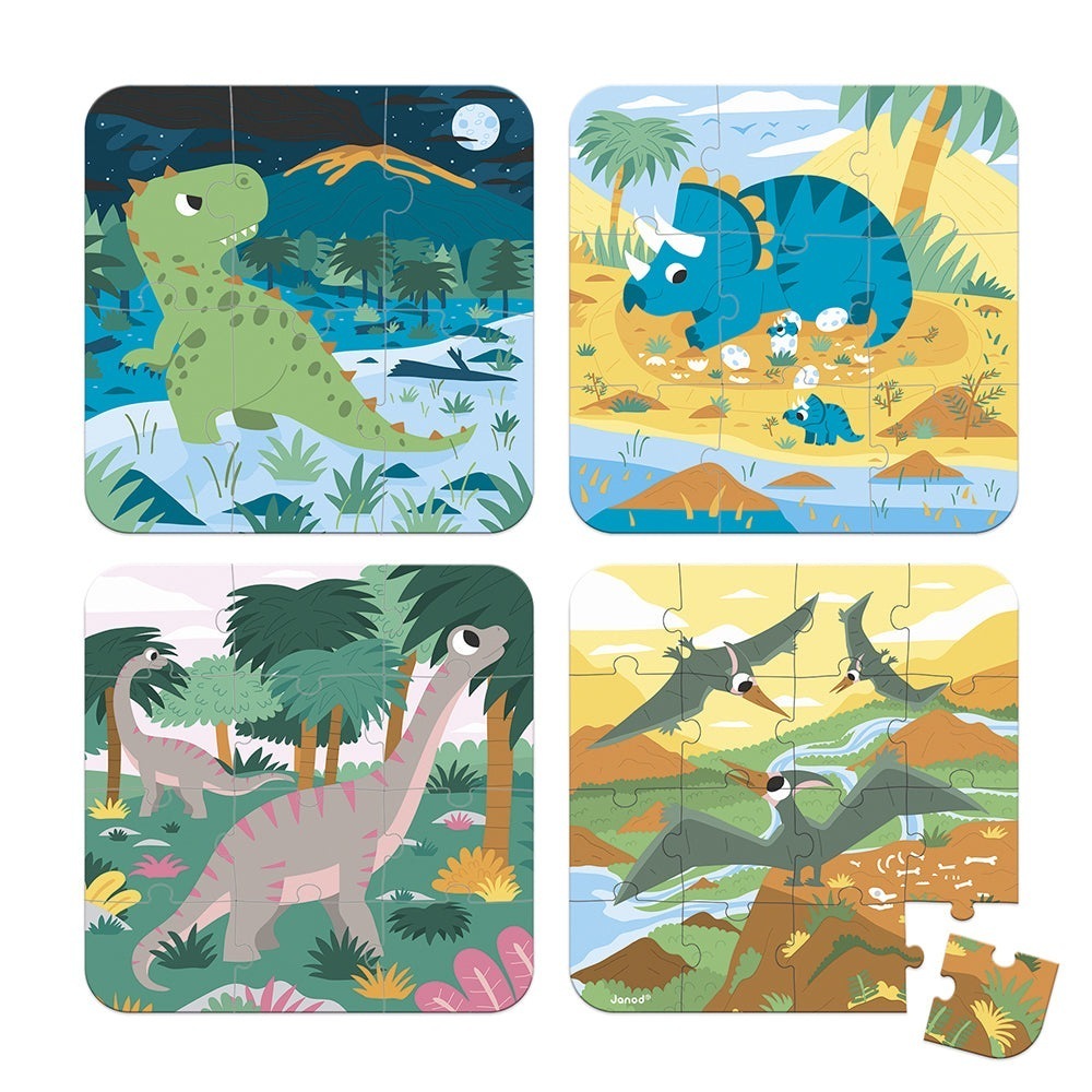 Children’s Dinosaur Puzzle Set by Janod makes the perfect gift