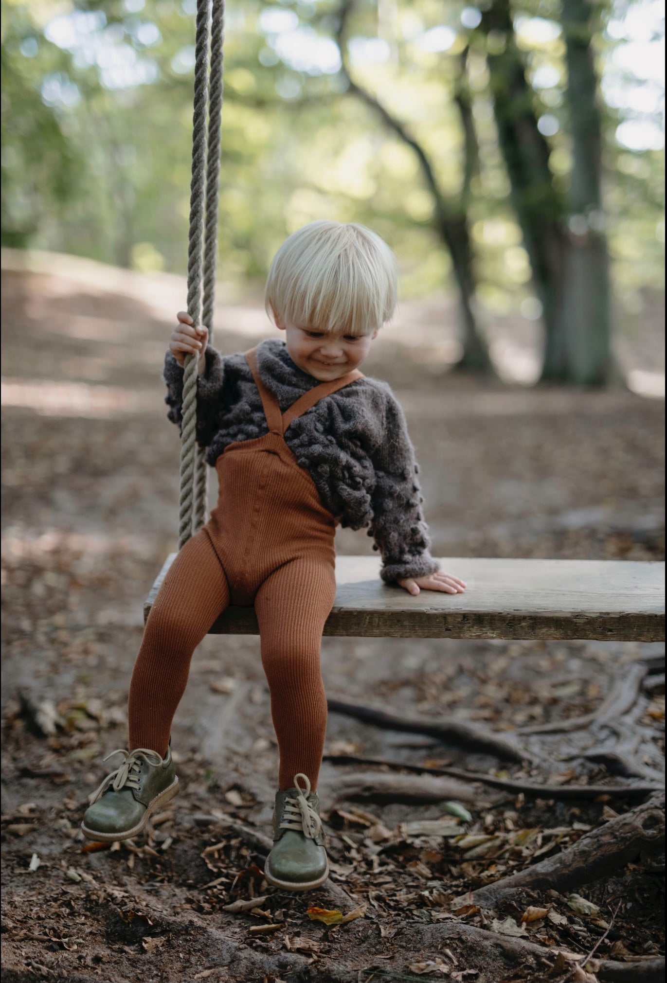 Silly Silas, Footed Tights with Braces, Cinnamon, baby tights, children’s tights, Silly Silas Stockist, Nottinghamshire independent children’s store, independent kids brand, sustainable kids brands