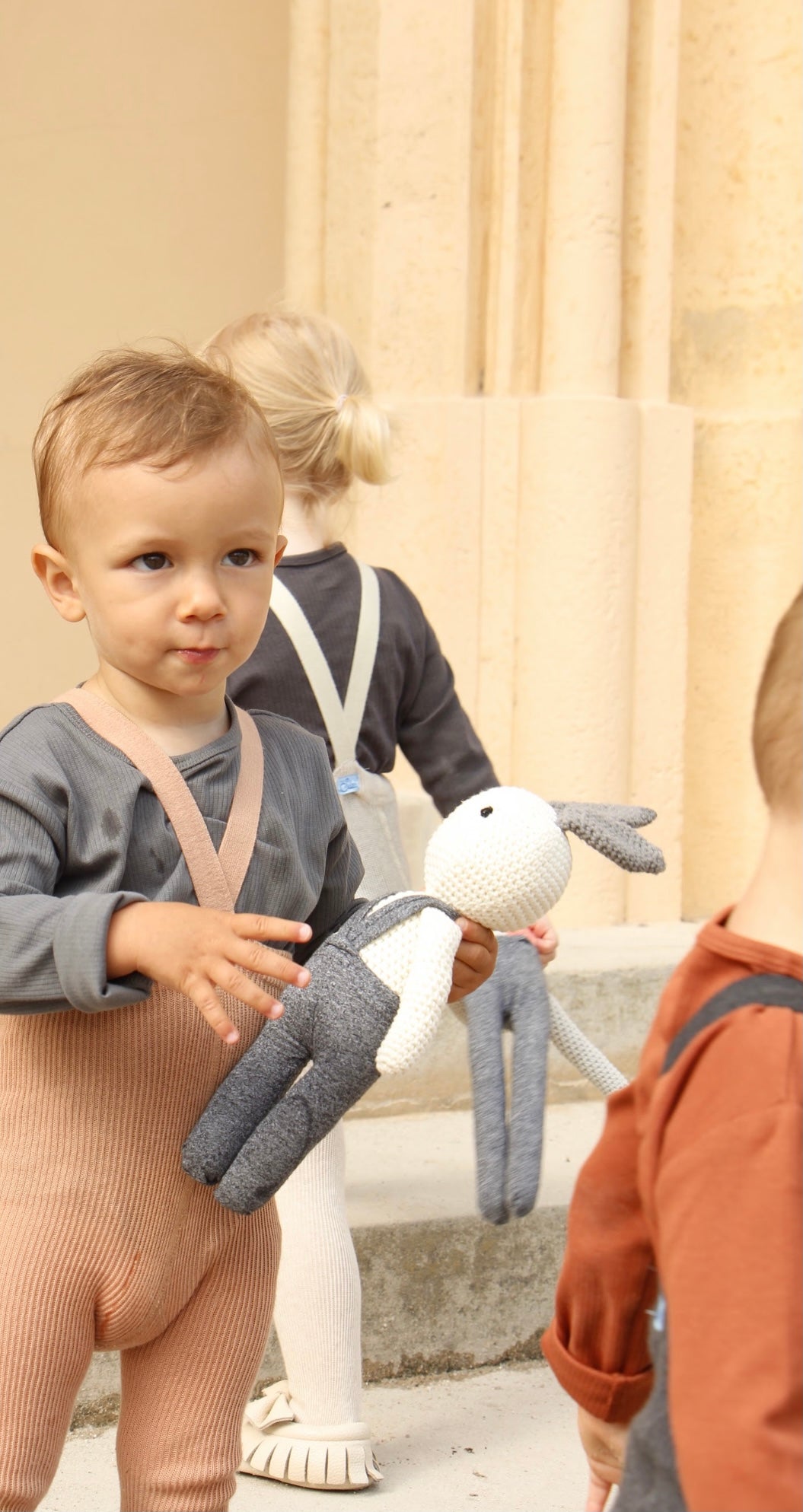Silly Silas, Footed Tights with Braces, Light Brown, baby tights, Children’s tights, sustainable kids brands, Nottinghamshire stockist, midlands children’s store
