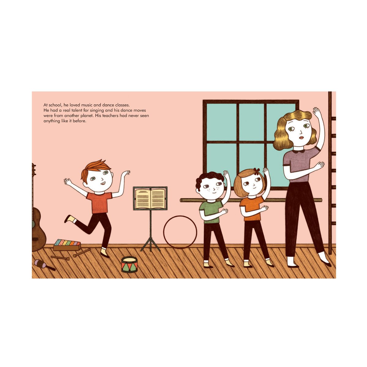 Little People Big Dreams, David Bowie, Book & Doll Gift Set, Children’s book, hardback book, David Bowie Book, Little People Big Dreams Stockist, independent children’s store, children’s gift
