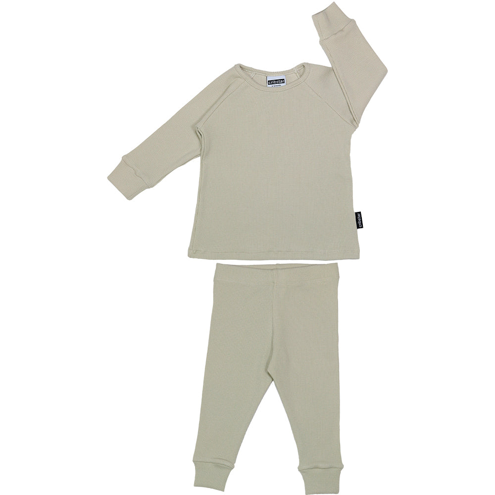 Cribstar, Ribbed Lounge Set, Stone, Children’s Lounge Set, Nottingham Kids Shop, Midlands Baby Shop, Cribstar Stockist