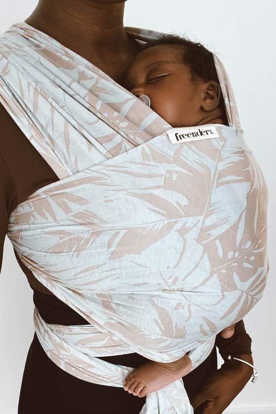 Alf & Co is a midlands based children’s store and are stockist of the FreeRider Co. Baby Sling Wrap-Palm Print