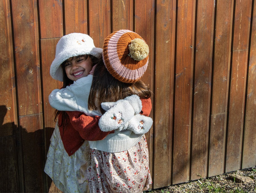 Wildflower Teddy Fleece Mittens