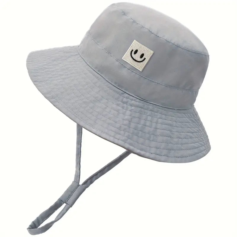 Toddler Grey Bucket Sun Hat