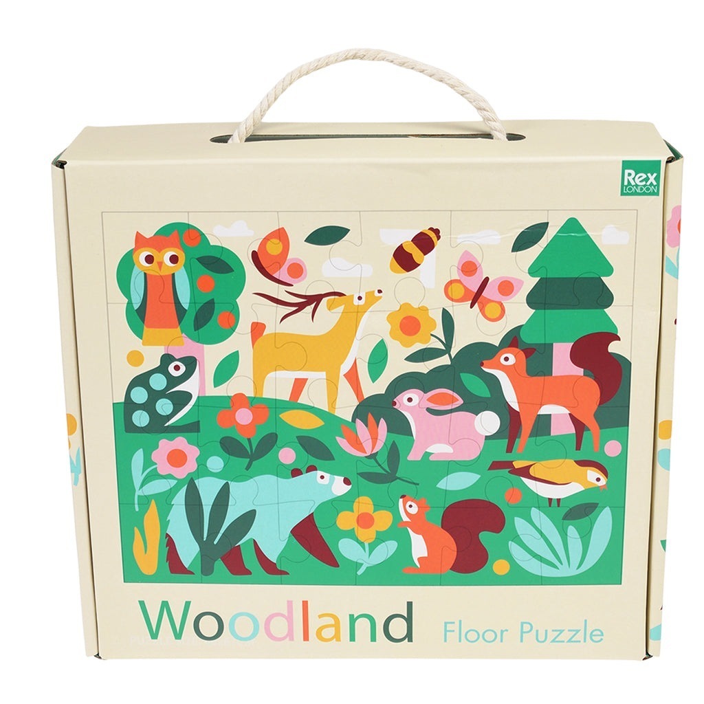 Woodland Animals Floor Puzzle (24 pcs)