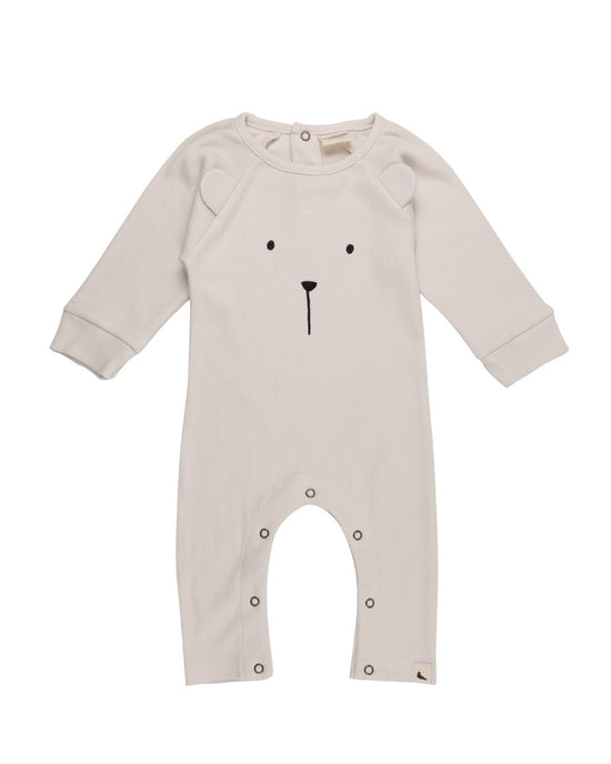 : Brown Bear Baby Jersey Onesie - Animal Baby Onesie - Moon Baby  One-Piece - Heather Dust, 3-6 Months : Clothing, Shoes & Jewelry