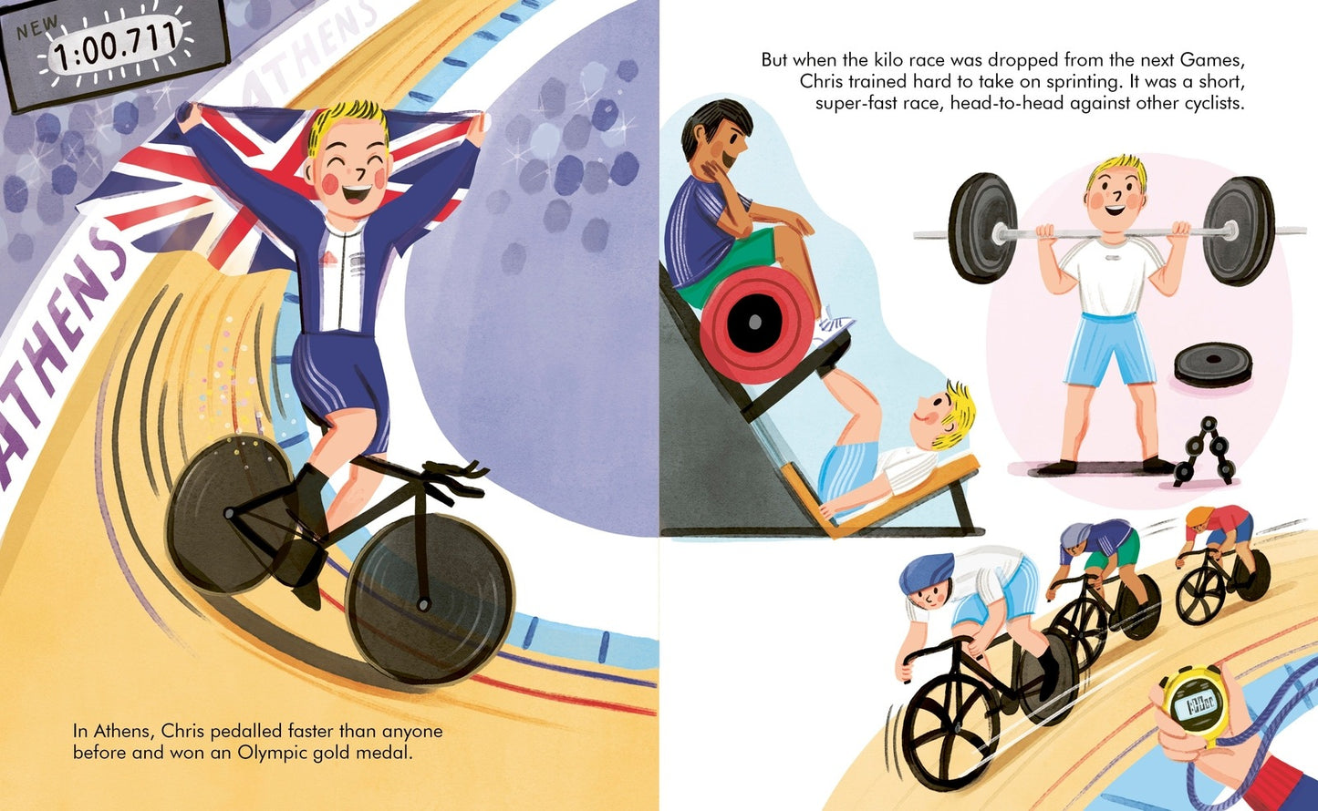 Chris Hoy - Little People Big Dreams Book