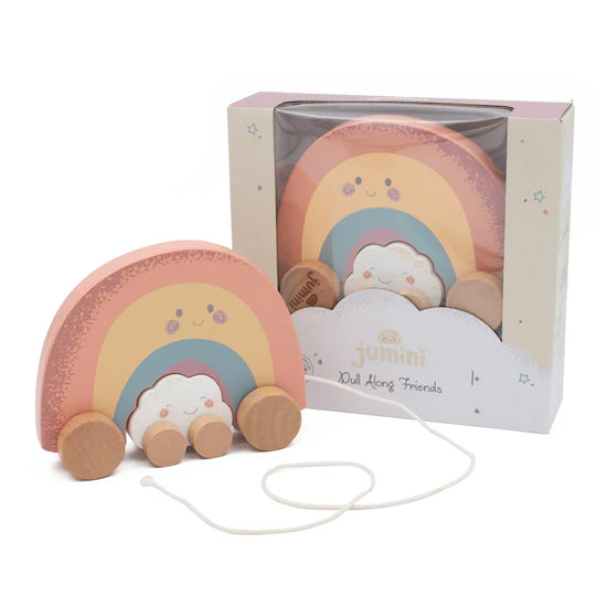 Pull Along Rainbow and Cloud Friends