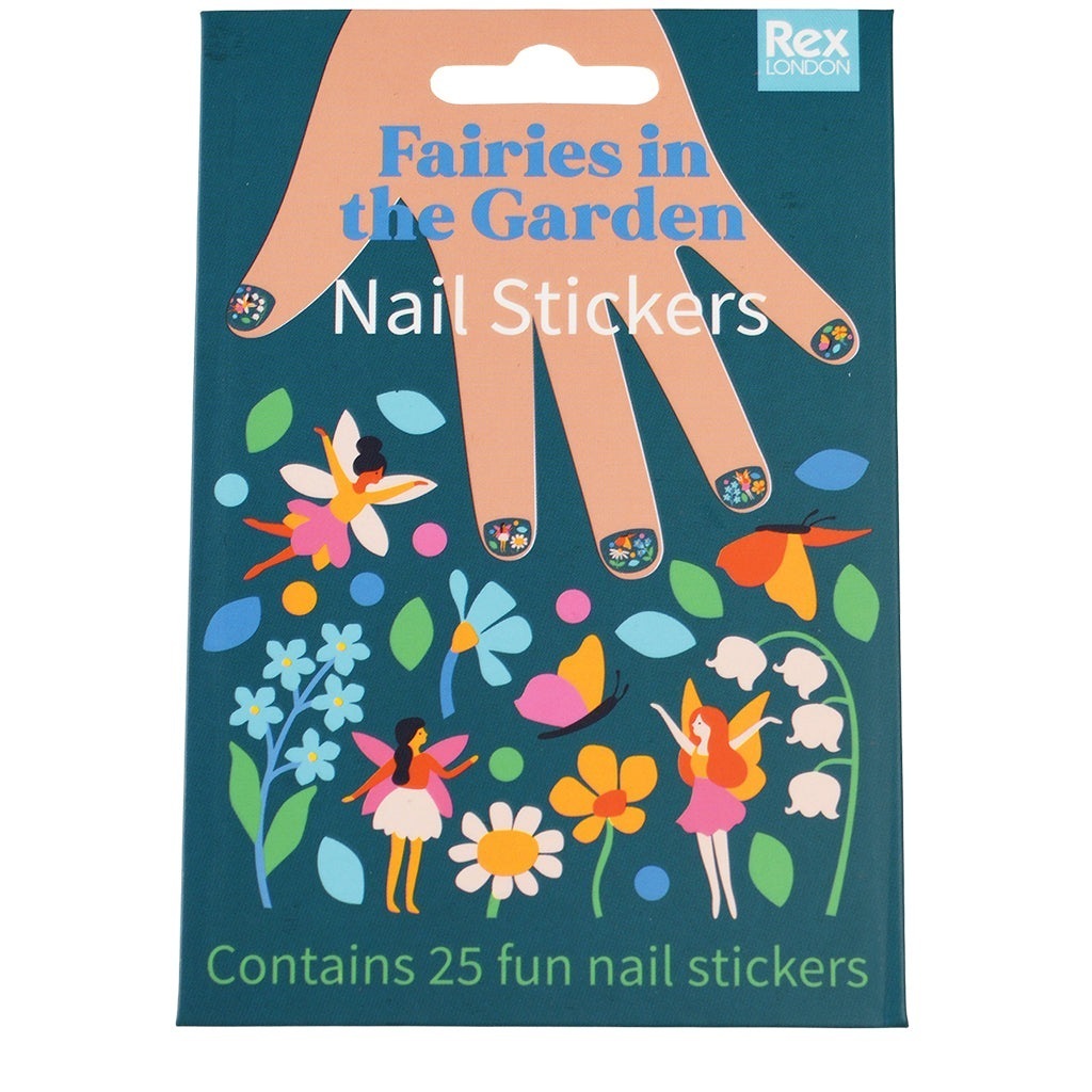 Children’s Nail Stickers - Fairy Garden