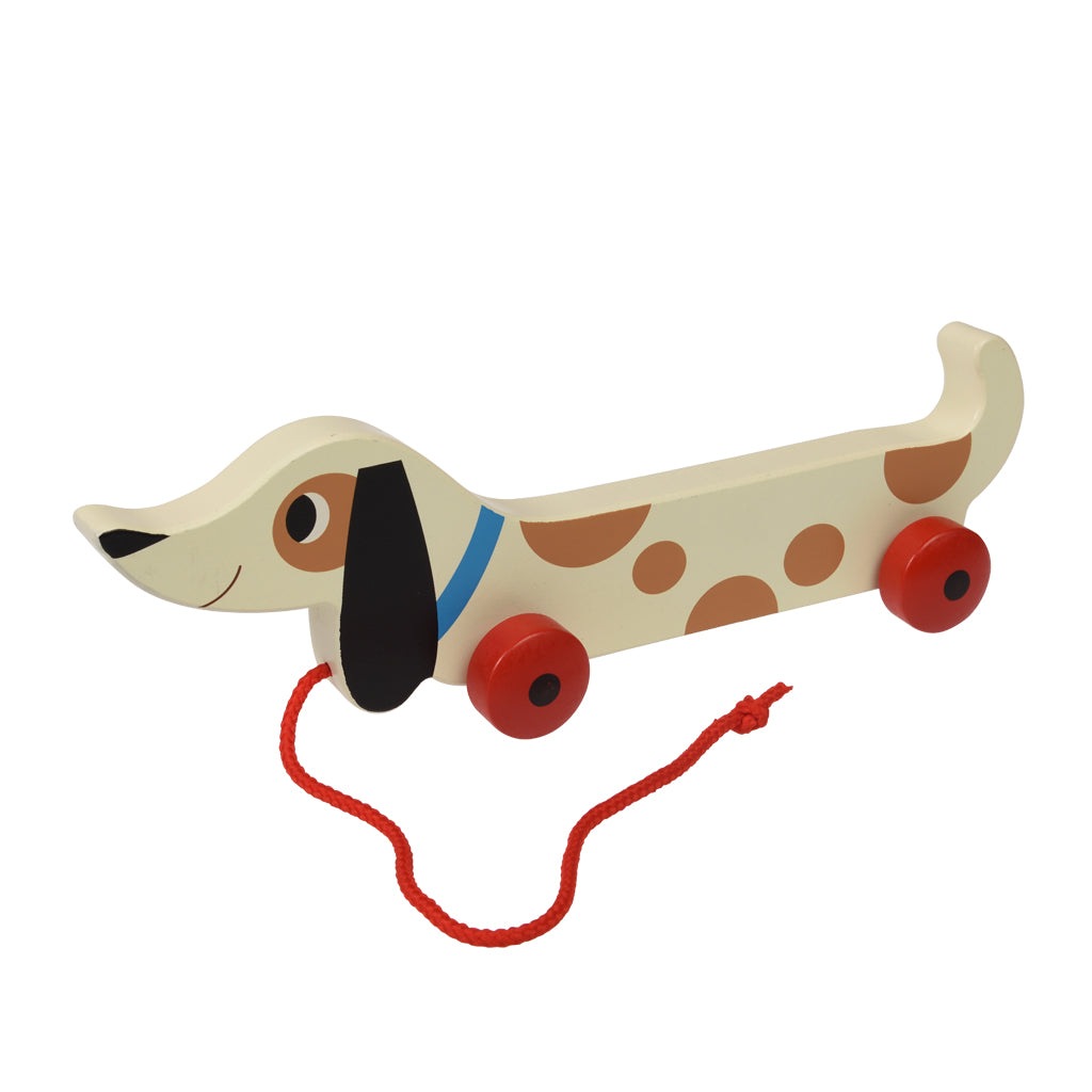 Charlie the Sausage Dog - Wooden Pull Along Toy