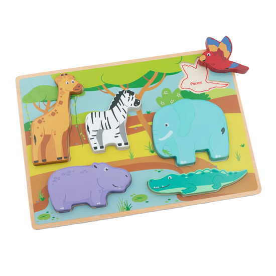 Safari Chunky Wooden Puzzle