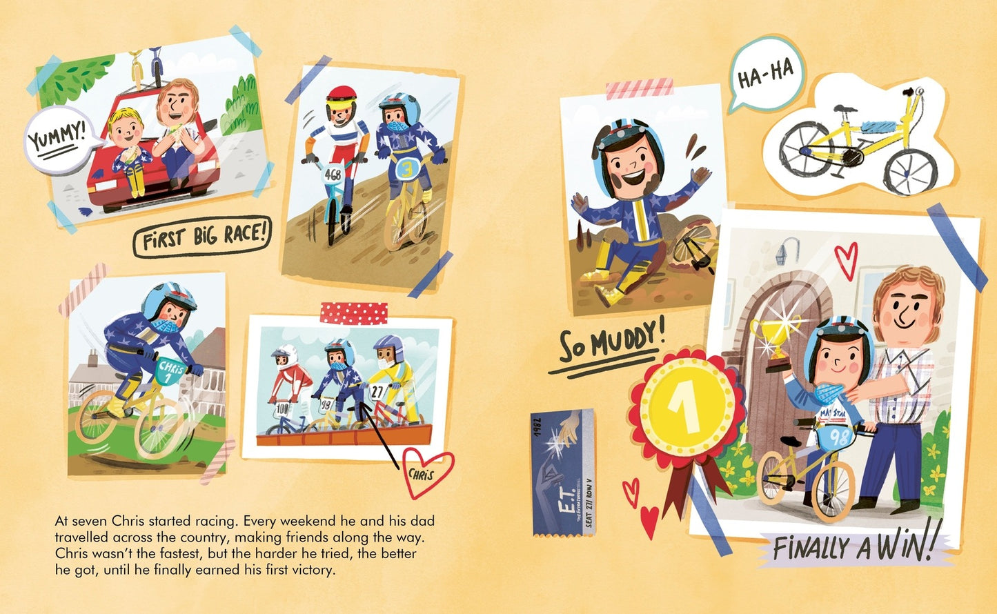 Chris Hoy - Little People Big Dreams Book